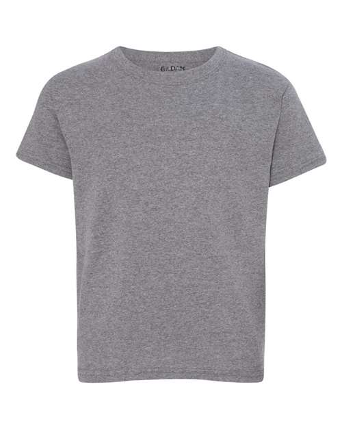Gildan DryBlend® Youth T-Shirt 8000B Gold Custom Embroidered Business Logo