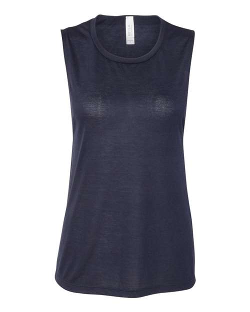 BELLA + CANVAS Women's Flowy Scoop Muscle Tank 3092