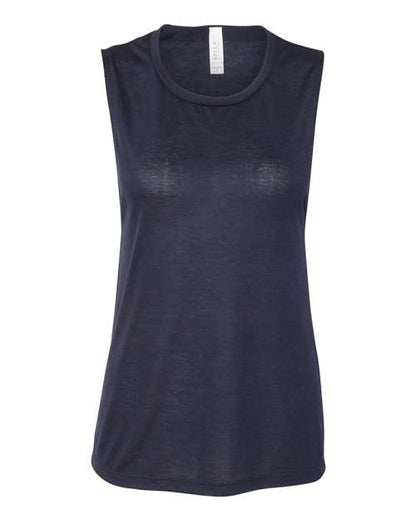 BELLA + CANVAS Women's Flowy Scoop Muscle Tank 3092