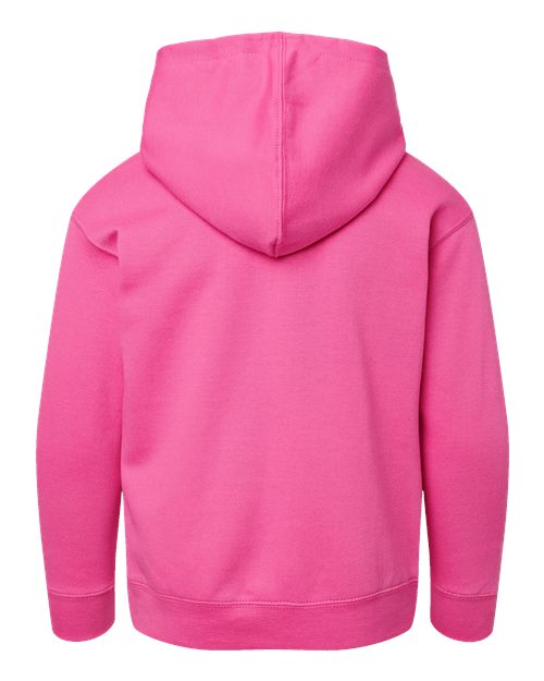 LAT Youth Fleece Hoodie 2296 Raspberry