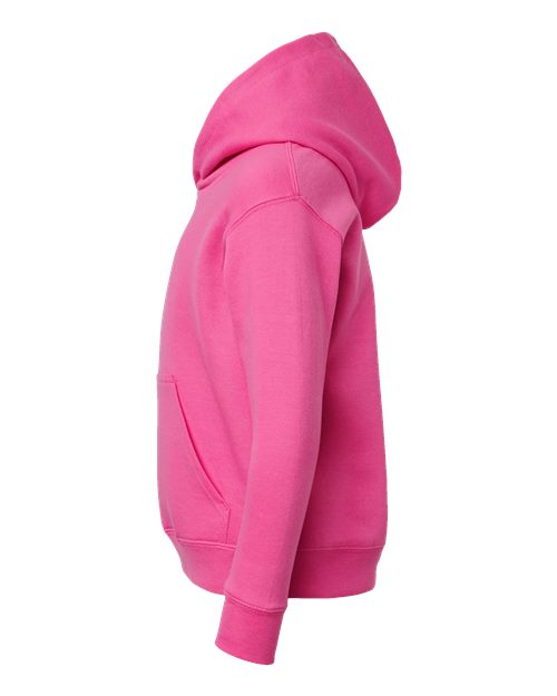 LAT Youth Fleece Hoodie 2296 Raspberry