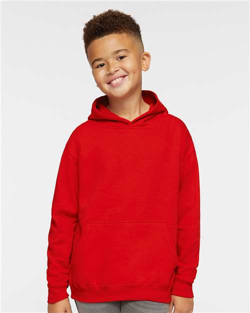 LAT Youth Fleece Hoodie 2296 Red