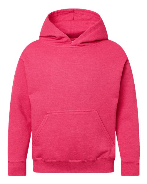 LAT Youth Fleece Hoodie 2296 Vintage Hot Pink
