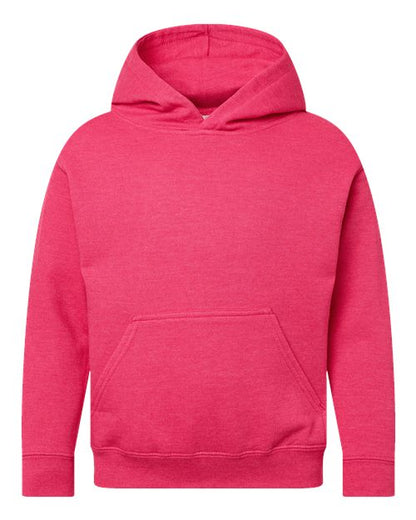 LAT Youth Fleece Hoodie 2296 Vintage Hot Pink