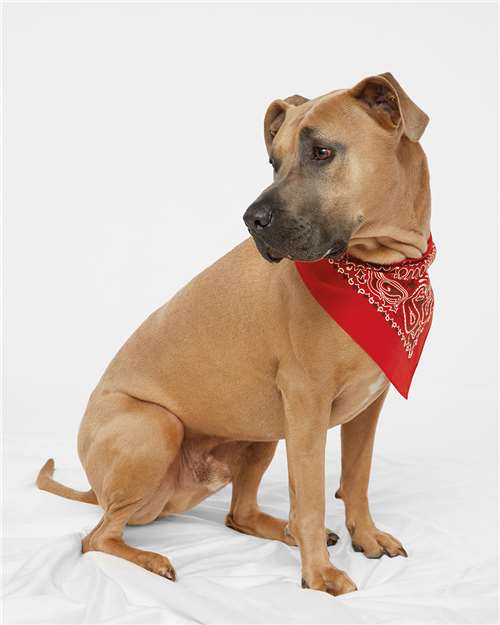 Custom Embroidered  Doggie Skins USA-Made Doggie Bandana 3905  