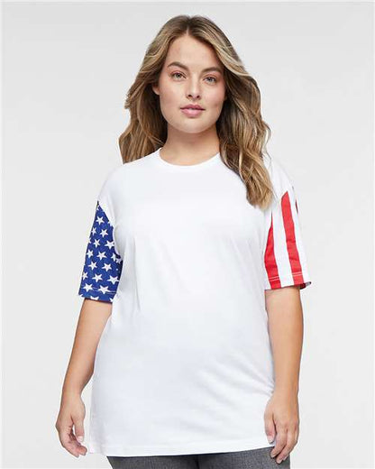 Code Five Stars & Stripes T-Shirt 3976