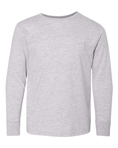 LAT Youth Fine Jersey Long Sleeve Tee 6201 Heather