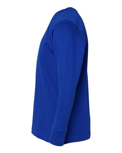 LAT Youth Fine Jersey Long Sleeve Tee 6201 Royal