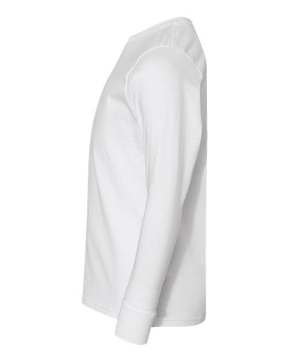 LAT Youth Fine Jersey Long Sleeve Tee 6201 White