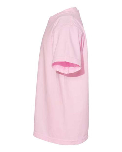 Comfort Colors Garment-Dyed Youth Heavyweight T-Shirt 9018 Blossom Custom Embroidered Business Logo