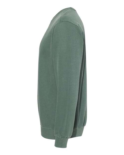 Comfort Colors Youth Attain Two-Button Jersey 1566 Blue Spruce Custom Embroidered Business Logo