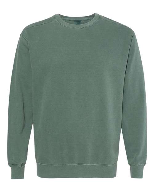 Comfort Colors Youth Attain Two-Button Jersey 1566 Blue Spruce Custom Embroidered Business Logo