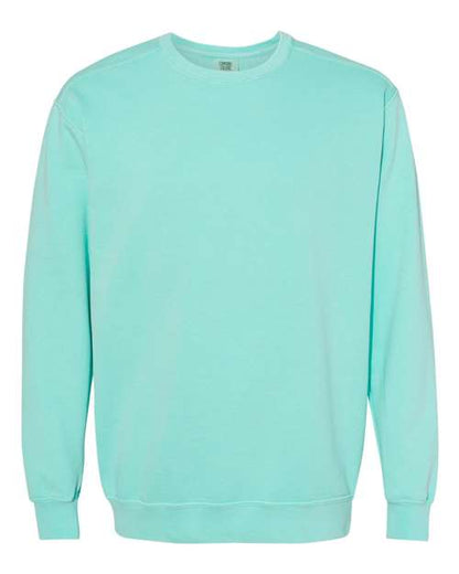 Comfort Colors Youth Attain Two-Button Jersey 1566 Chalky Mint Custom Embroidered Business Logo