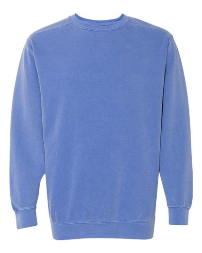 Comfort Colors Garment-Dyed Sweatshirt 1566 Flo Blue