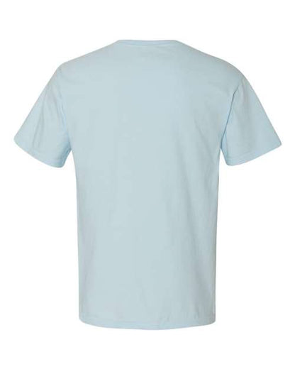 Comfort Colors Garment-Dyed Heavyweight T-Shirt 1717 Chambray Custom Embroidered Business Logo