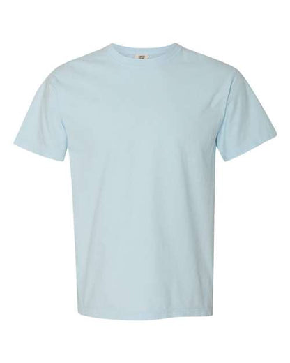 Comfort Colors Garment-Dyed Heavyweight T-Shirt 1717 Chambray Custom Embroidered Business Logo