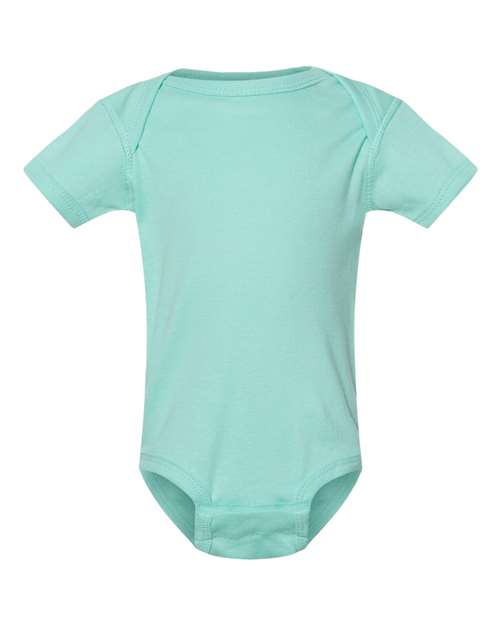 Rabbit Skins Infant Baby Rib Bodysuit 4400 Chill