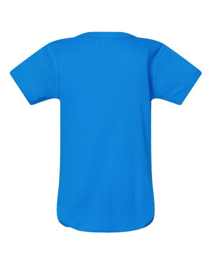 Rabbit Skins Infant Baby Rib Bodysuit 4400 Cobalt