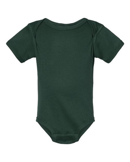 Rabbit Skins Infant Baby Rib Bodysuit 4400 Forest