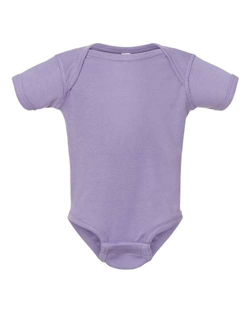 Rabbit Skins Infant Baby Rib Bodysuit 4400 Lavender
