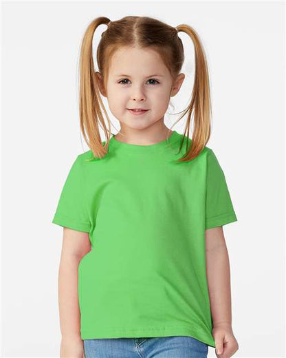 Rabbit Skins Toddler Fine Jersey Tee 3321 Apple