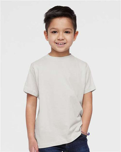 Rabbit Skins Toddler Fine Jersey Tee 3321 Silver