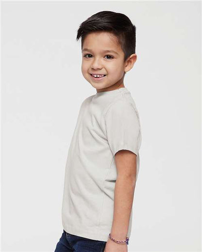 Rabbit Skins Toddler Fine Jersey Tee 3321 Silver