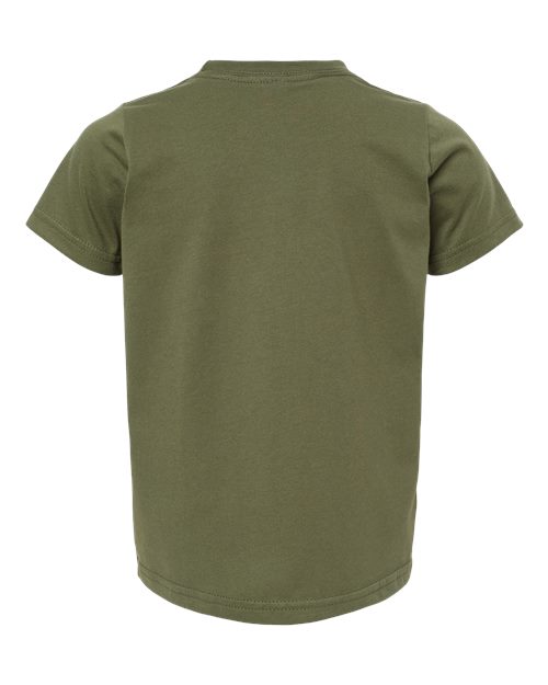 Rabbit Skins Toddler Fine Jersey Tee 3321 Military Green