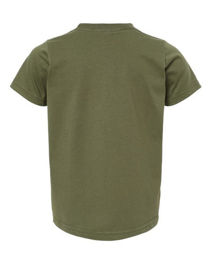 Rabbit Skins Toddler Fine Jersey Tee 3321 Military Green