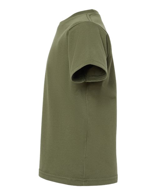 Rabbit Skins Toddler Fine Jersey Tee 3321 Military Green