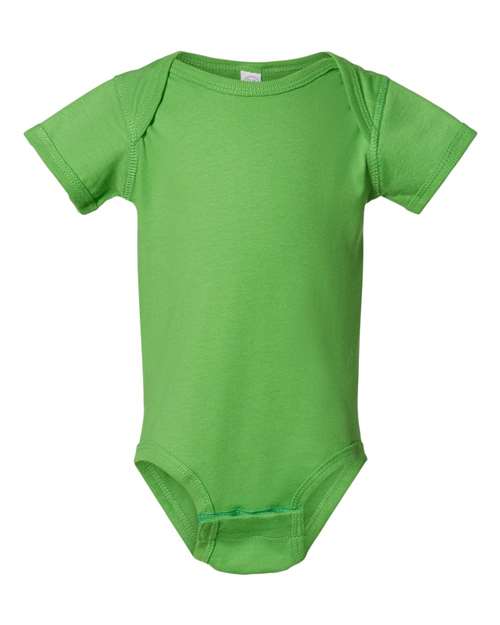 Rabbit Skins Infant Fine Jersey Bodysuit 4424 Apple