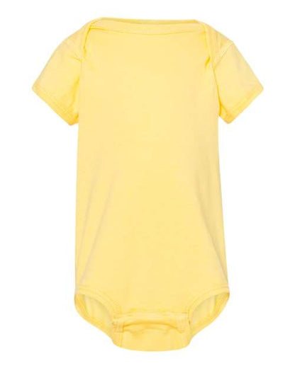 Rabbit Skins Infant Fine Jersey Bodysuit 4424 Butter