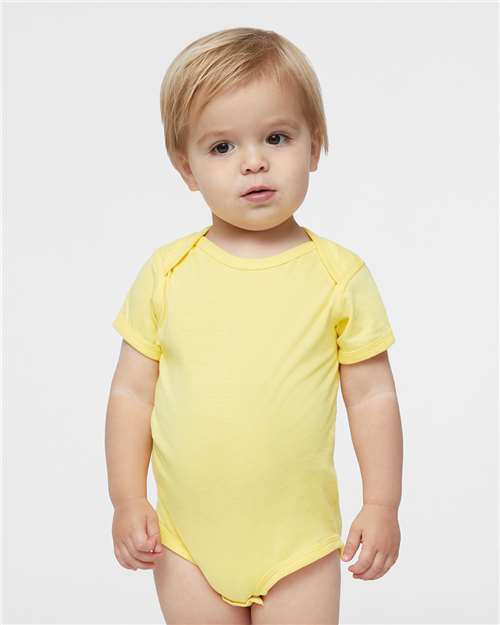 Rabbit Skins Infant Fine Jersey Bodysuit 4424 Butter