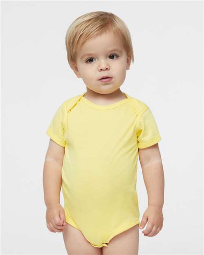 Rabbit Skins Infant Fine Jersey Bodysuit 4424 Butter