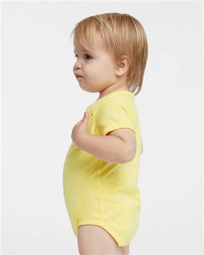 Rabbit Skins Infant Fine Jersey Bodysuit 4424 Butter