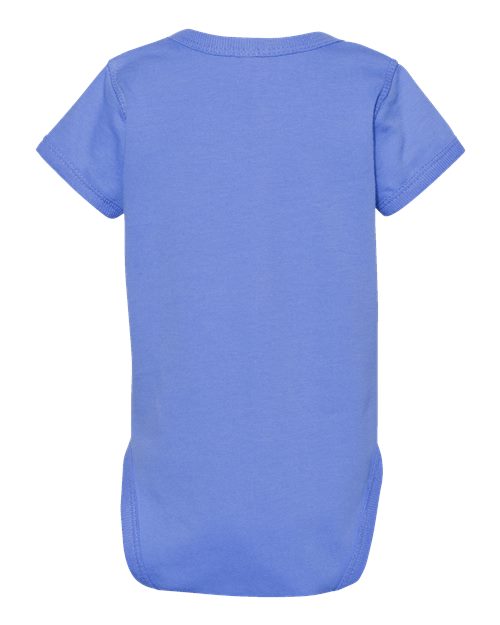 Rabbit Skins Infant Fine Jersey Bodysuit 4424 Carolina Blue