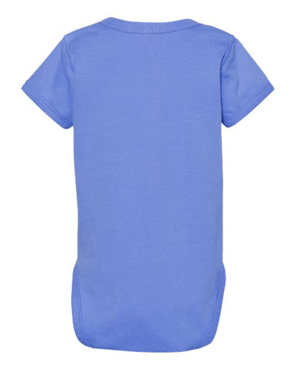 Rabbit Skins Infant Fine Jersey Bodysuit 4424 Carolina Blue