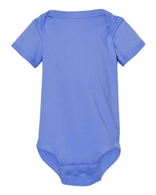 Rabbit Skins Infant Fine Jersey Bodysuit 4424 Carolina Blue