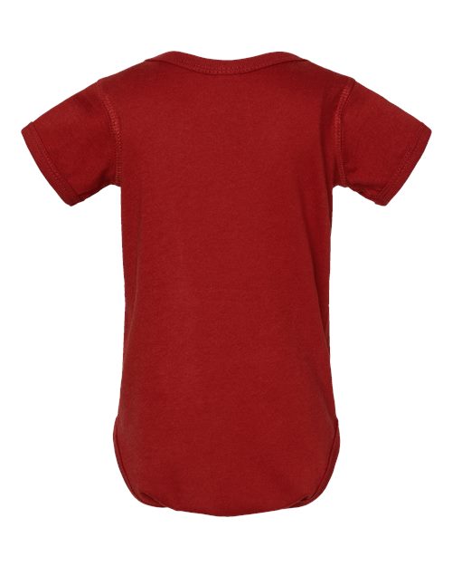 Rabbit Skins Infant Fine Jersey Bodysuit 4424 Garnet