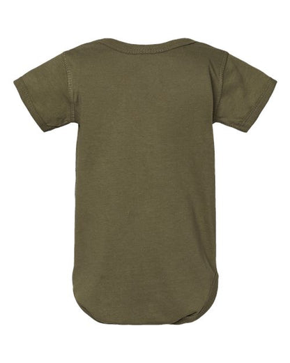Rabbit Skins Infant Fine Jersey Bodysuit 4424 Military Green
