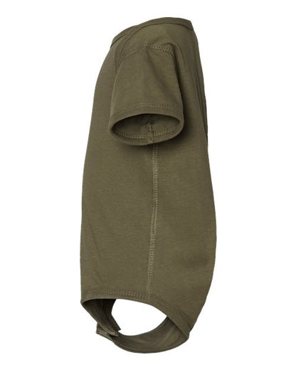 Rabbit Skins Infant Fine Jersey Bodysuit 4424 Military Green
