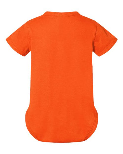 Rabbit Skins Infant Fine Jersey Bodysuit 4424 Orange
