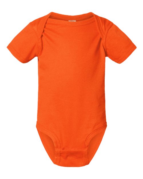 Rabbit Skins Infant Fine Jersey Bodysuit 4424 Orange