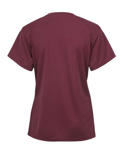 Badger Women’s B-Core V-Neck T-Shirt 4162 Cardinal