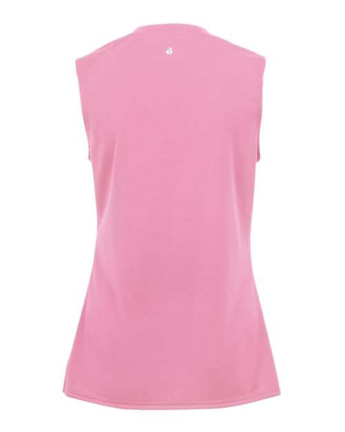 Badger Women's B-Core Sleeveless T-Shirt 4163 Pink