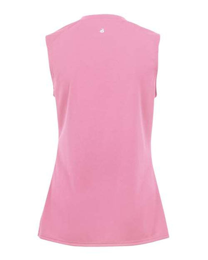 Badger Women's B-Core Sleeveless T-Shirt 4163 Pink