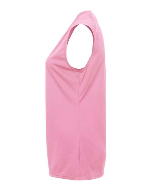 Badger Women's B-Core Sleeveless T-Shirt 4163 Pink