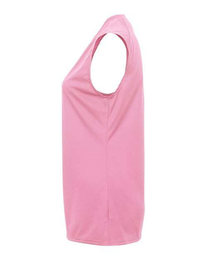 Badger Women's B-Core Sleeveless T-Shirt 4163 Pink