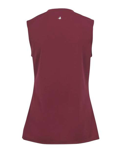 Badger Women's B-Core Sleeveless T-Shirt 4163 Cardinal