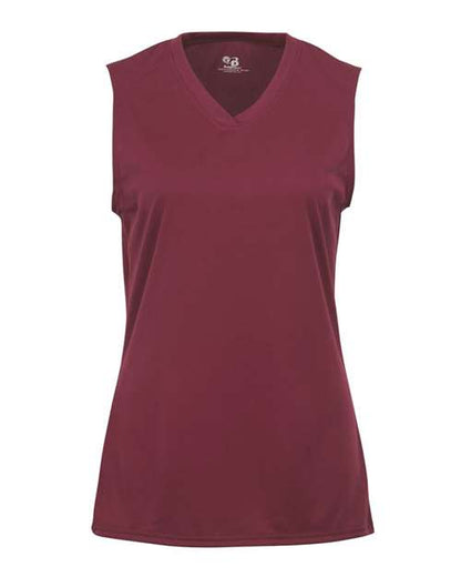 Badger Women's B-Core Sleeveless T-Shirt 4163 Cardinal